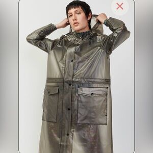 Stutterheim Ranarp Raincoat - Clear Smoke